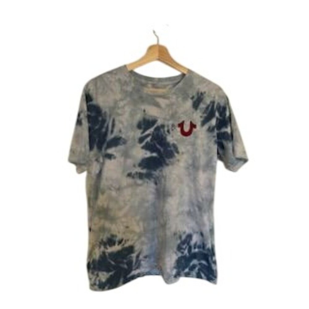 Mens True Religion Tee Shirt size Medium Buddah graphic - Picture 2 of 7